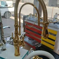 طلایی، استیل، مات