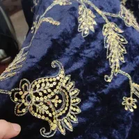 لباس مخمل کشی