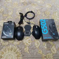 موس لاجیتک G502و انیکوما CW902