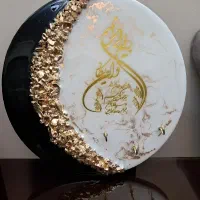 ساعت دیواری رزینی قطر ۴۰ سانت|ساعت دیواری و تزئینی|مشهد, سرافرازان|دیوار