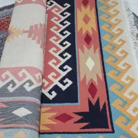گلیم فرش تمیز در حد نو