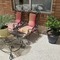 مبل ویلایی فرفورژه ۶ نفره
