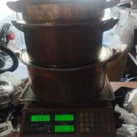 قابلمه و ماهیتابه مسی