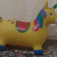 اسب تک شاخ بادی و سه چرخ