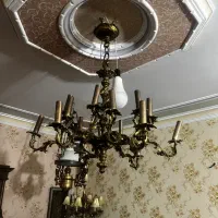 لوستربرنز۱۸شاخه اروپایی انتیک وقدیمی