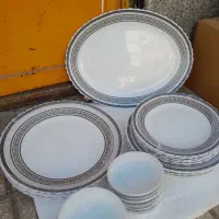 سرویس 25 پارچه ارکوپال و سوپ خوری سایز بزرگ|ظروف سرو و پذیرایی|قم, علی آباد|دیوار