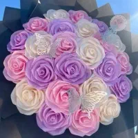 1دست گل 2تک شاخه ای