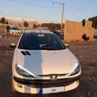 پژو 206 موتور v2۰مدل 90فوق‌العاده تمیز