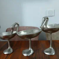 ظروف پذیرایی و دکوری آلومینیومی|ظروف سرو و پذیرایی|تهران, خاک سفید|دیوار