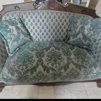 مبل شش نفره با چوب گردو|مبلمان خانگی و میز عسلی|تهران, مینای جنوبی|دیوار