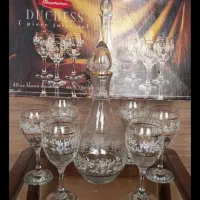 پارچ تنگ و جام  تنگ و گیلاس پاشاباغچه ترک