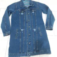 کت جین سایز ۴۰تا۴۲درحدنو خیلی تمیز