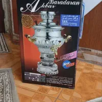 سماور ۶ لیتری گازی شرکت اکبر برادران|سماور، چای‌ساز، قهوه‌ساز|کرج, مصباح|دیوار