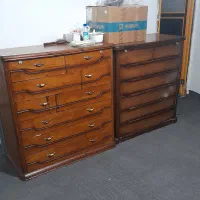 فروش دو عدد دراور و یک عدد کمد سه تیکه