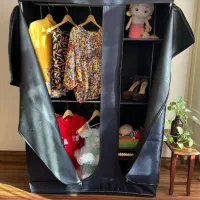 کمد پارچه ای جا رختخواب و لباس