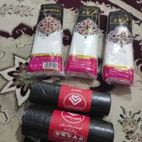 سفره یکبار مصرف و کیسه زباله