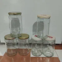 ظرف شیشه ای و بطری ۱/۵ لیتری