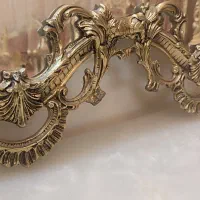 آینه و میز کنسول برنز|بوفه، ویترین، کنسول|قم, باجک یک|دیوار