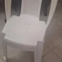 یک جفت ( ۲ عدد ) صندلی پلاستیکی بدون دسته