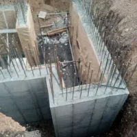 اجرای المتور بندی وسقف تیرچه پاشنه کرومیت قالبندی