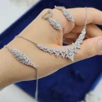 ست سرویس زنانه نقره
