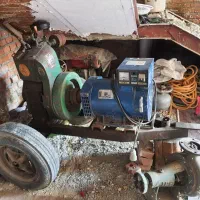 موتورآب مارگو ۸اسب با ژنراتور۵وات و همراه پنپ