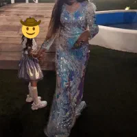 لباس مجلسی پوشیده پولکی هفت رنگ سایز ۳۸ ۴۰|لباس|محمدشهر, محمدشهر|دیوار