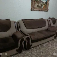 مبل ۷ نفره راحتی سالم|مبلمان خانگی و میز عسلی|اسلام‌شهر, شهرک مصطفی خمینی|دیوار