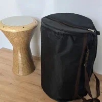 تیمپو تنبک چرم  با کیف کاور|سازهای سنتی|گرگان, |دیوار