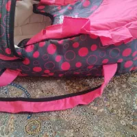 ساک خواب نوازد با لباس و گهواره ثابت|کفش و لباس بچه|شیراز, نیایش|دیوار