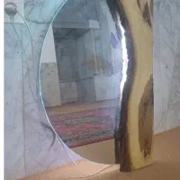 جالباسی چوبی و آینه کار چوب|آینه|اسفراین, |دیوار