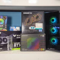 کیس‌کامپیوتر‌i5نسل13باRTX3070TIرندر و گیم های روز