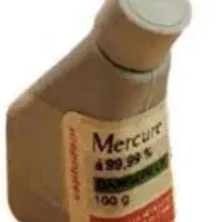 جیوه ۹۹/۹۹ درصد نقره ای شرکت mercury