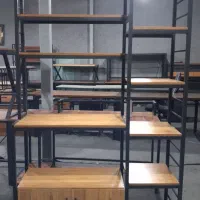کافی بار میز بار شلف اشپزخانه طبقه ویترین کافه