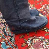 بدوعد بوت مارک و ایتالیایی یکی سرمه ای یکی مشکی|کیف، کفش، کمربند|پیشوا, |دیوار