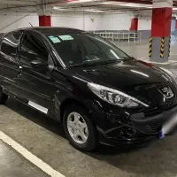 207 1400 پانا مشکی فول فرمان برقی