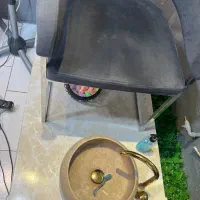 استند پدیکور و صندلی و شیرالات