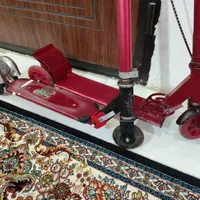 اسکوتر نیمه حرفه ای آلمنیومی جارو برقی آباژور|دوچرخه، اسکیت، اسکوتر|مشهد, کارمندان دوم|دیوار