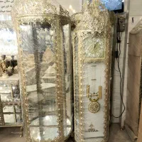 بوفه ساعت ایستاده برنز سیمرغی(ایرانیان)