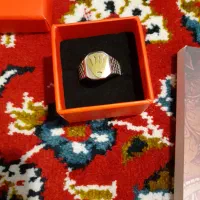 انگشتر استیل رنگ ثابت