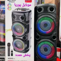 اسپیکر ZQS 8309 سه ساب ۸ اینچ ارتفاع ۱ متر عمده|پخشکننده همراه|اراک, |دیوار