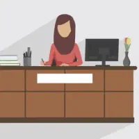استخدام منشی خانم