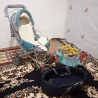 کالسکه با نی نی خواب