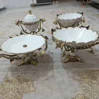 سرویس پذیرایی برنزی|ظروف سرو و پذیرایی|پاکدشت, حصار امیر|دیوار