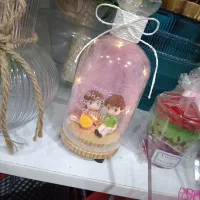 بطری چراغدار ال ای دی دختر و پسر برای مناسبت خاص