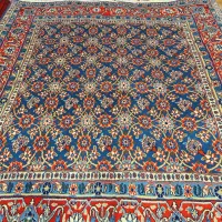 قالی مربع دستباف ساروق نقشه میناخانی|فرش|تهران, اکباتان|دیوار