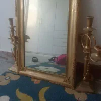 اینه شمعدان برنجی