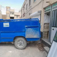 جمع آوری خاک نخاله نیسان کمپرس مساله ساختمان ماسه
