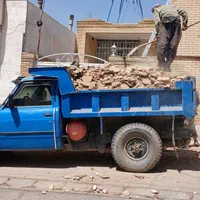 نیسان کمپرسی .حمل نخاله . تخریب با پیکور .مصالح