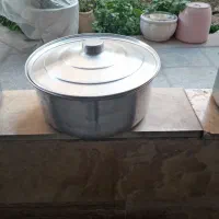 سه عدد قابلمه روحی در حد نو سایز بزرگ